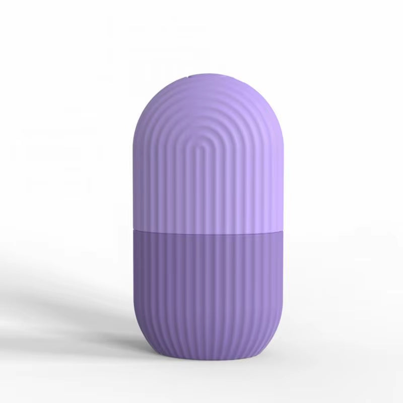 Reusable Silicone Face Ice Roller — Cooling Massage Tool for Skin Care