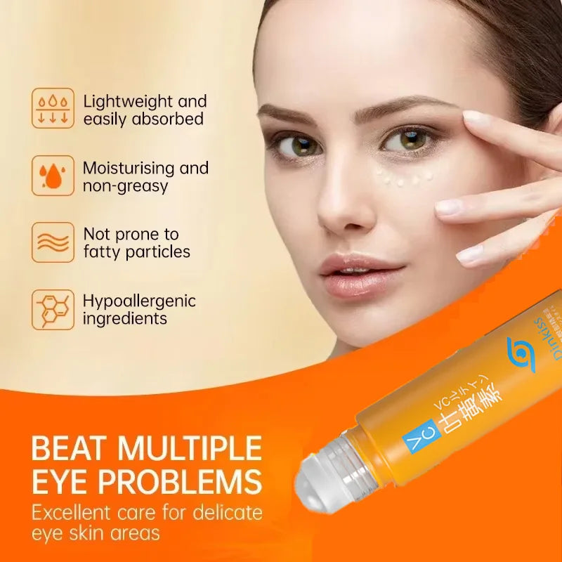 Anti Dark Circle Eye Serum Oil Retinol anti Wrinkle Firming Skin Remove Eye Bag Fade Fine Line Whitening Brighten Eye Care Korea
