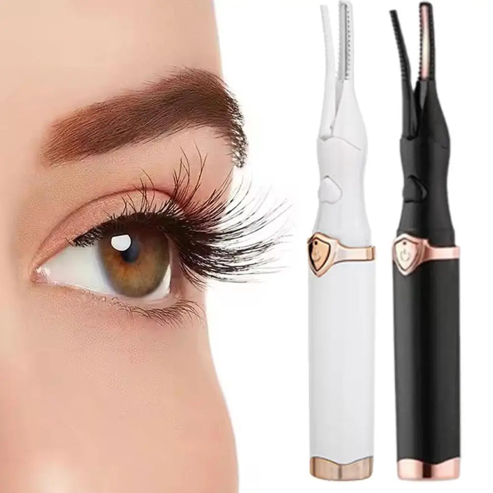 2026 Electric Heated Eyelash Curler — USB Rechargeable, 3 Temperature Modes