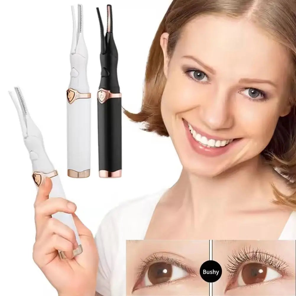 2026 Electric Heated Eyelash Curler — USB Rechargeable, 3 Temperature Modes